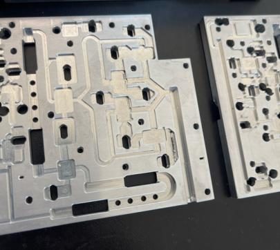 Precision-machined RF housings